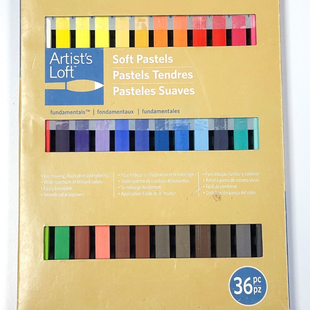 NIB Professional Soft Pastels (36pc) ~ Artist Loft